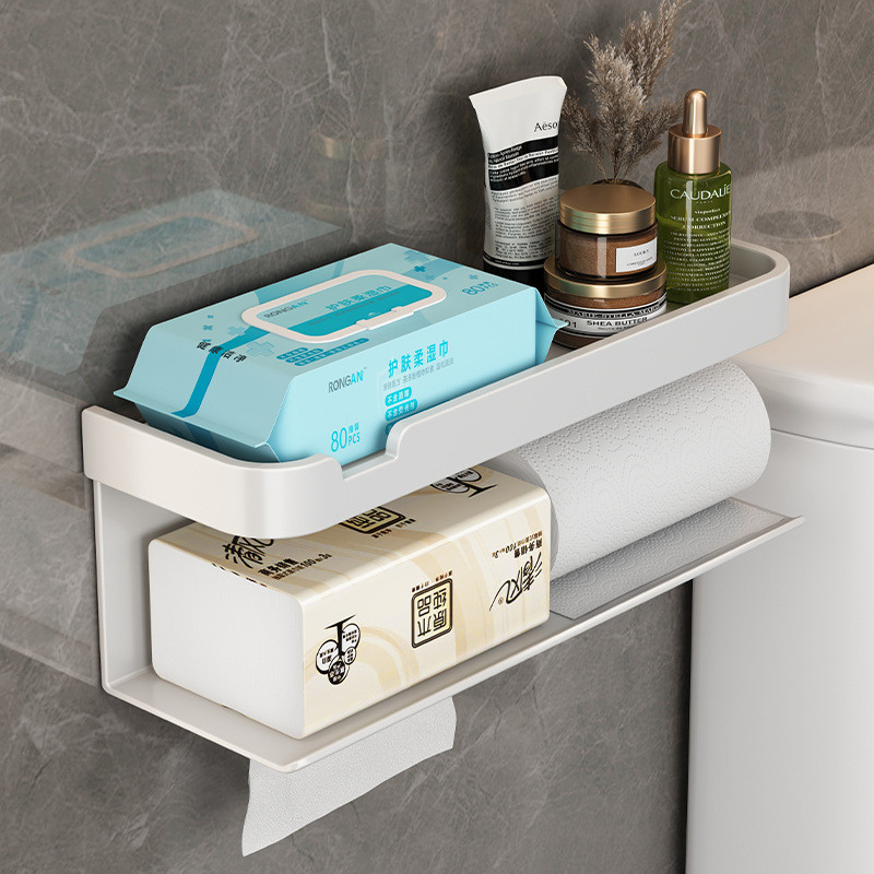 Toilet Tissue Box Perforated Toilet Paper Wall-Mounted Toilet Paper ...