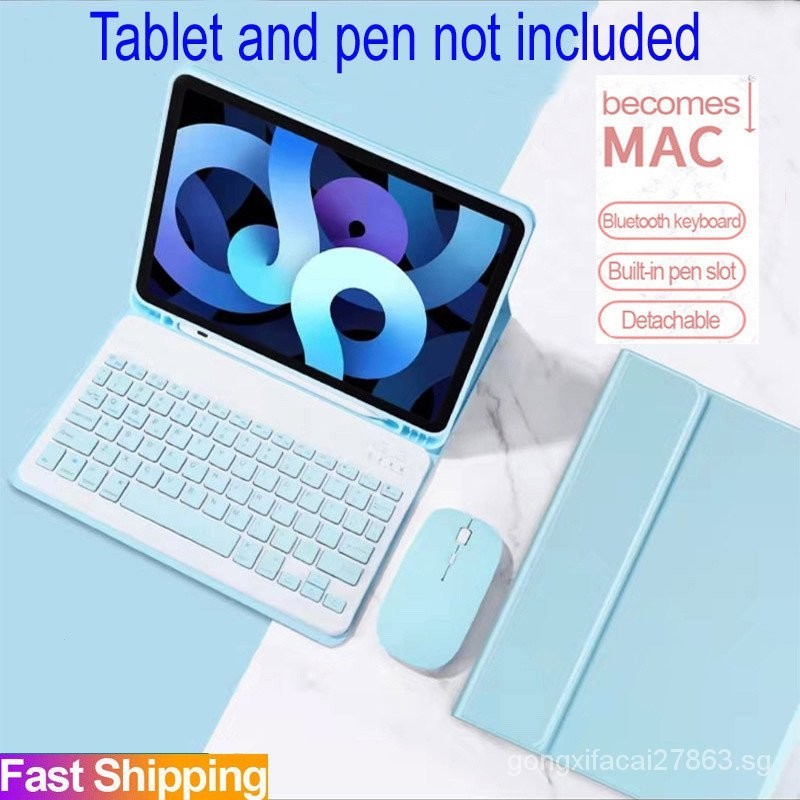 [NEW!]Case with Keyboard For iPad 5th 6th 7th Gen 8th 9th 10th ...