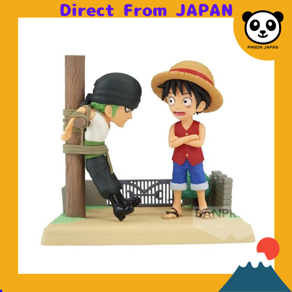 Banpresto One Piece Log Stories – Figure Monkey D. Rufy Vs Arlong, World Collectable Figure, Altezza 7 Cm, Bandai Spirits - 2