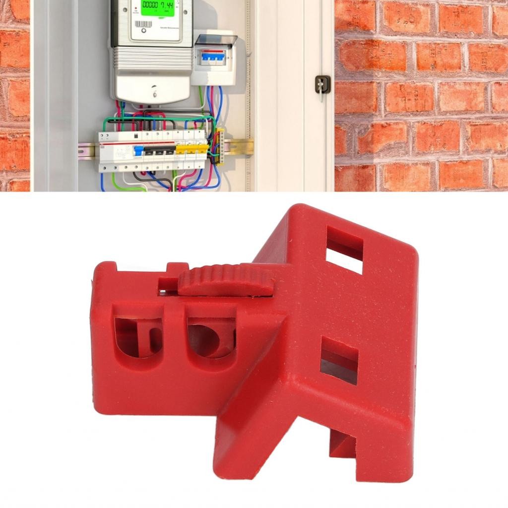 Moonbase Double Pole Circuit Breaker Lockout Reinforced Nylon Fireproof ...