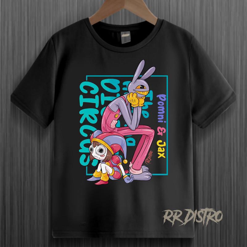 The Amazing Digital Circus Pomni & jax Print T-Shirt For Kids | Shopee ...