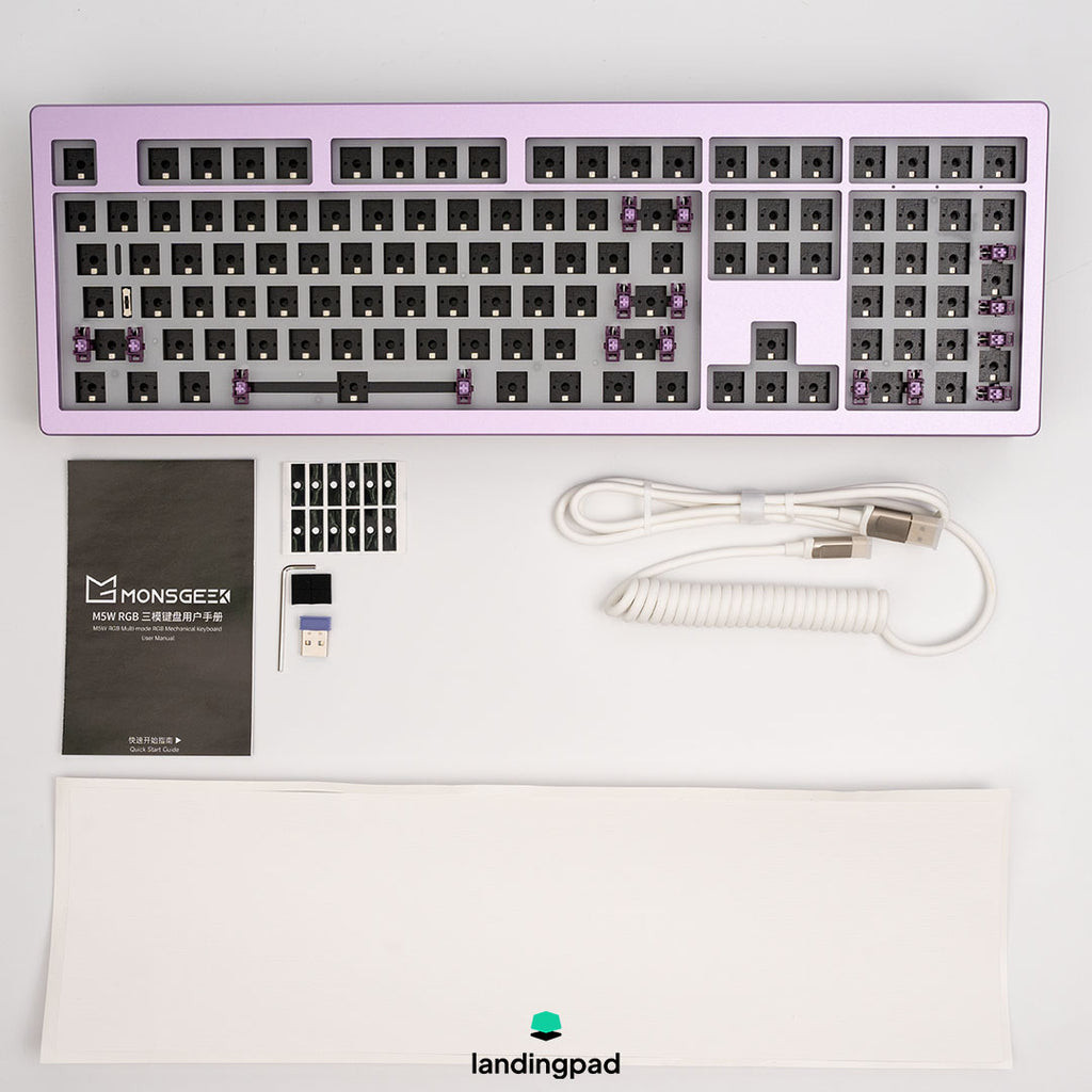 ⌨️ LandingPad] Monsgeek M5W 100% Keyboard 108 Key Wireless