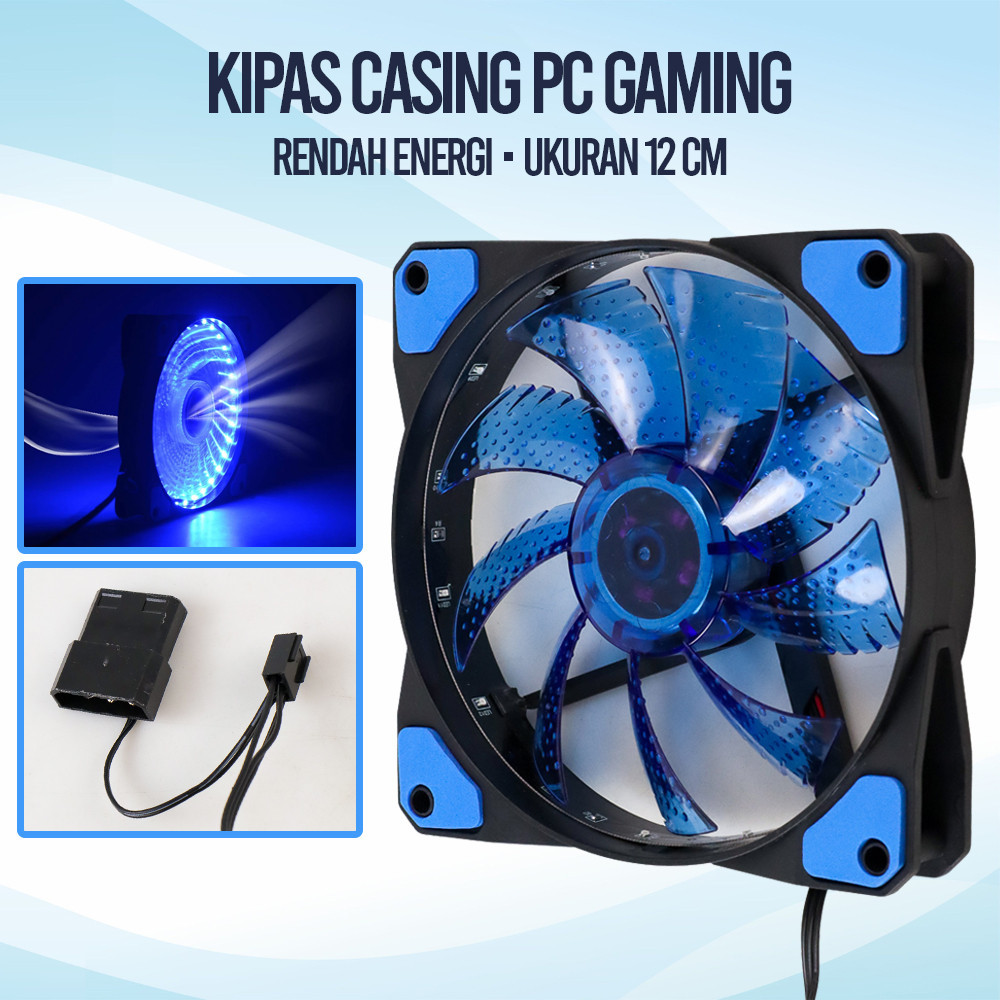 Fan CASING FAN PC Gaming CASING LED CPU FAN 12CM FAN 12CM / FAN CHASING ...