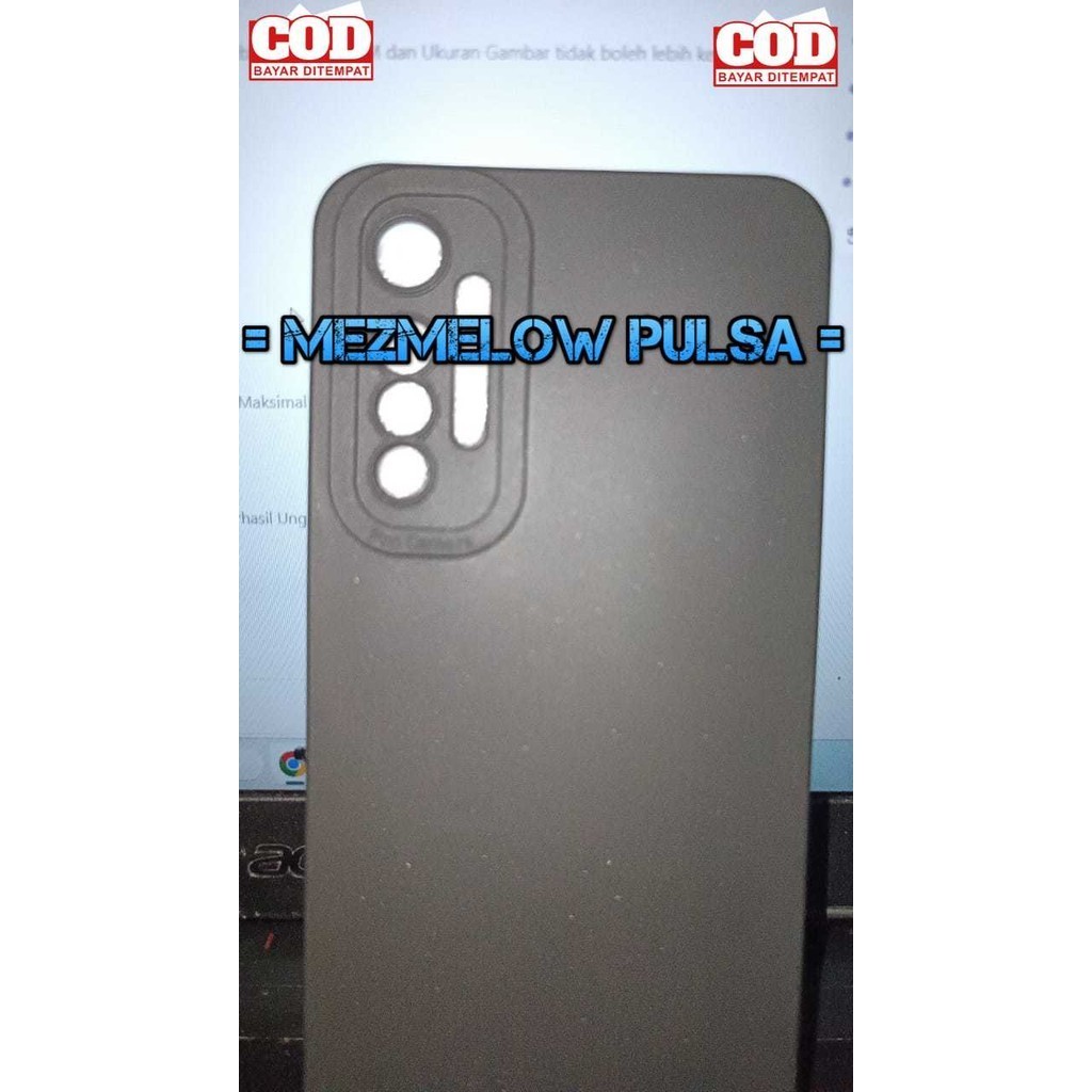 TPU Silikon Pelindung Kamera Casing Caseng Softcase REALME XT - Gambar 3
