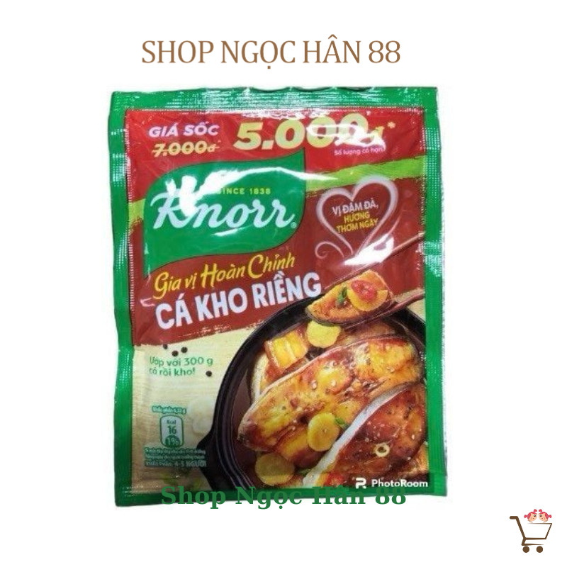 Combo 5/10 packs of Braised Fish with Galangal - Knorr Chinese Braised ...