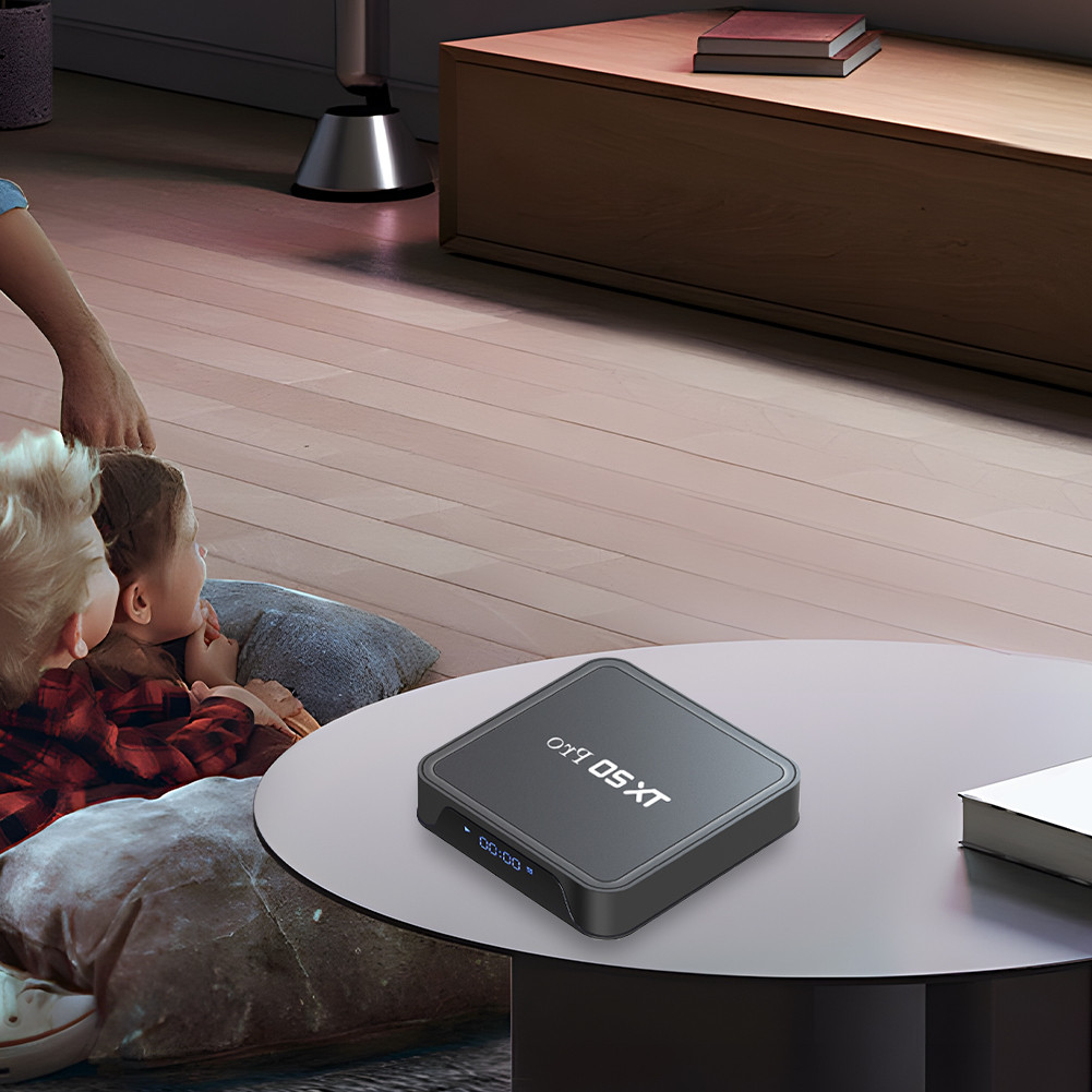 Android 15.0 Smart TV Box 4K HD Media Player Dual WIFI BT Set Top Box ...