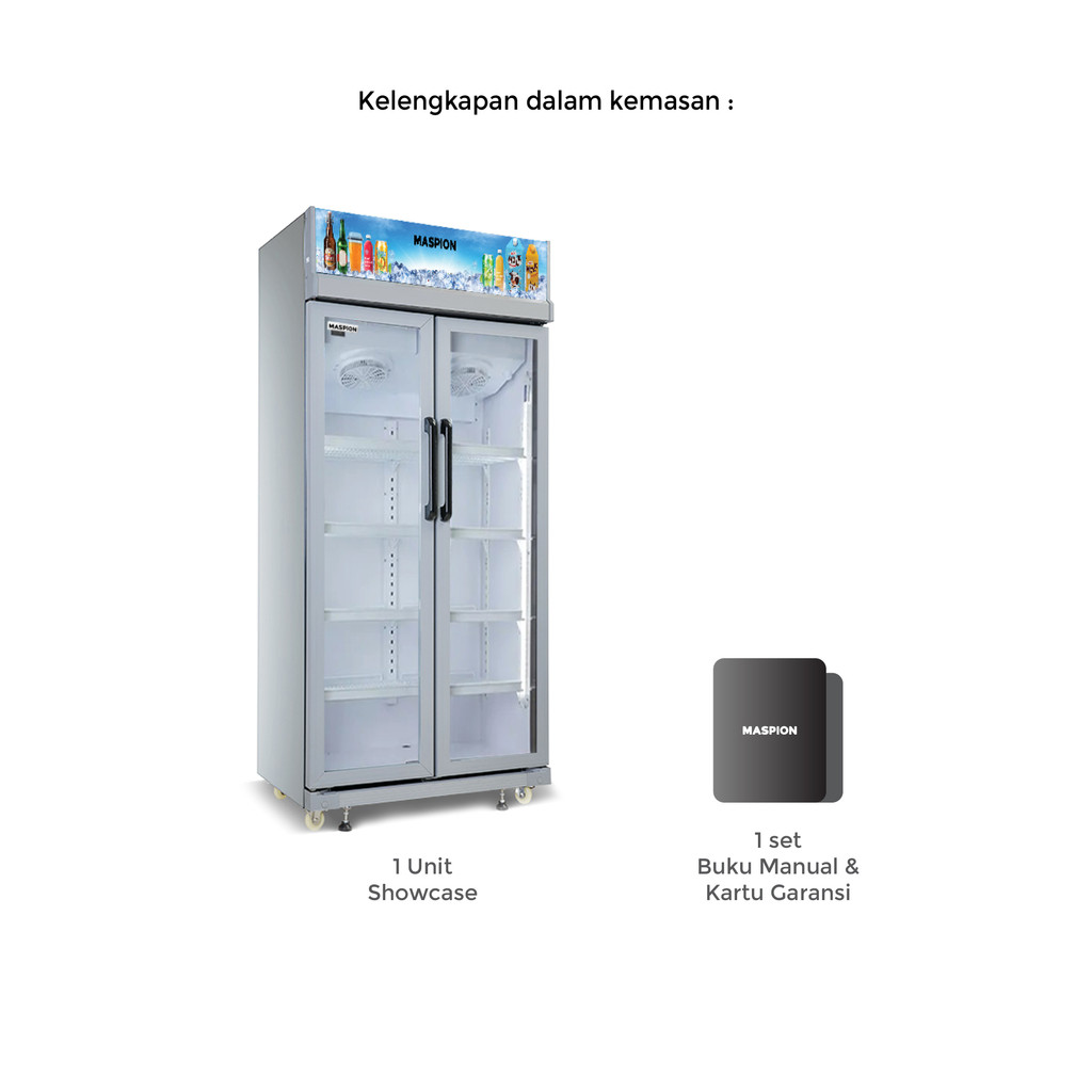 Maspion Lemari Pendingin Showcase 700 Liter MSI-800 - Gambar 4