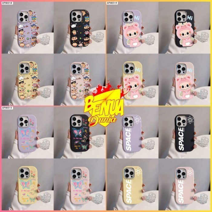 SOFTCASE MOTIF COLOR LITTLE CHUBBY REALME NARZO 20 30A 50A PRIME 50i PRIME NOTE 50 NOTE 60 C11 2020 C11 2021 C12 C15 C20 C21Y C25Y C25 C25S - BD