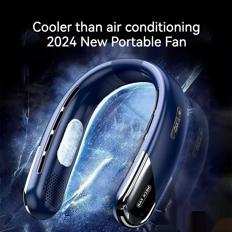 🇸🇬SG Local stock🇸🇬Neck Fan Portable USB Rechargeable Bladeless Fan ...