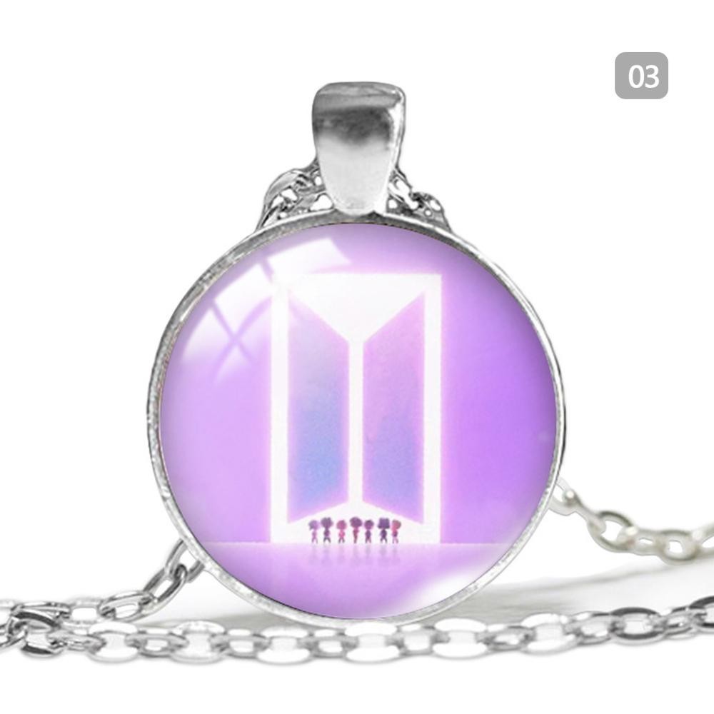 TIMEKEY KPOP Bangtan Boys BTS Alloy Necklace Pendant Women's Men's