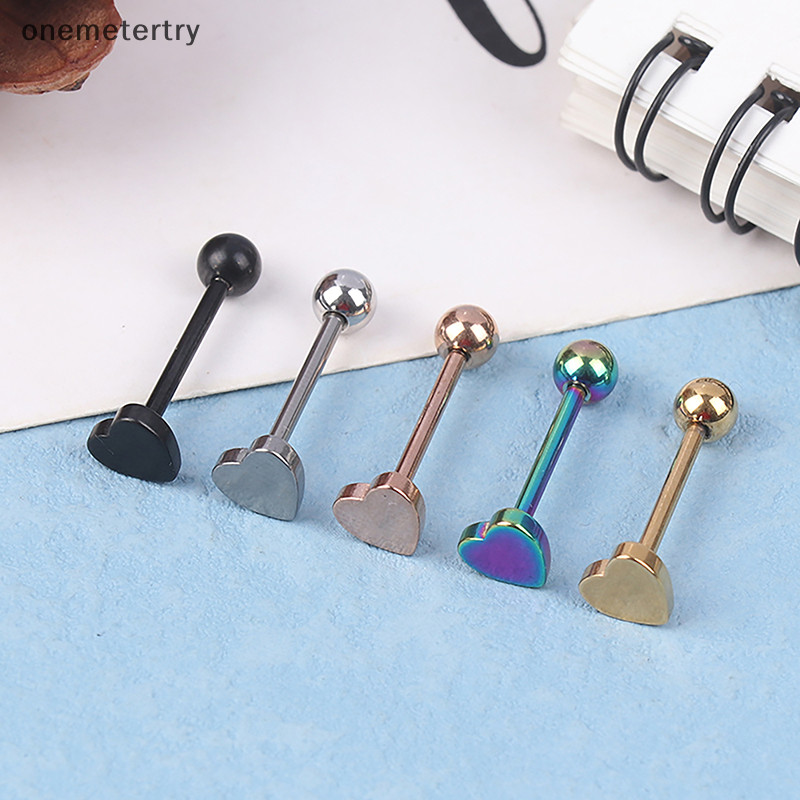Tongue Piercings Jewelry: Steel Tongue Ring With Flash Film Ball - Colorful Body Piercing Studs, Lightweight For Daily Use:Jewelry