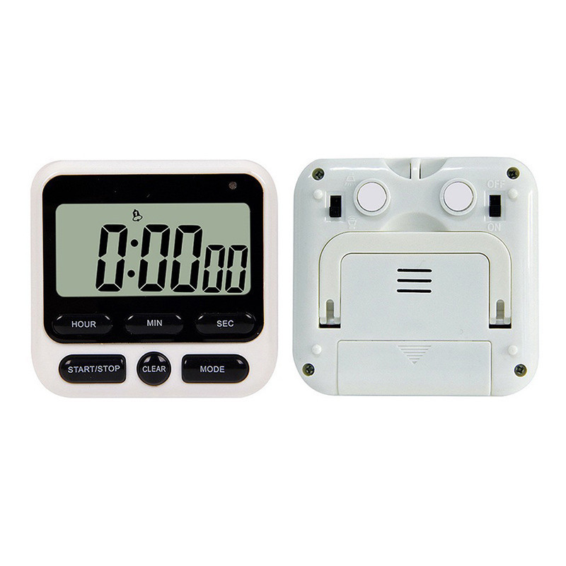 Timer with Alarm Large Screen Kitchen Timer Adjustable Alert Reminder ...