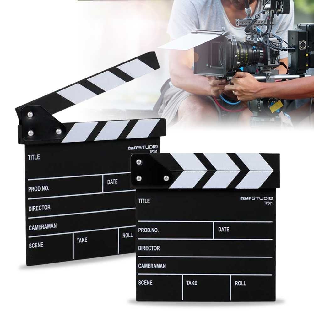 TaffSTUDIO Woopower Professional Clapper Classical Movie Film | Shopee ...
