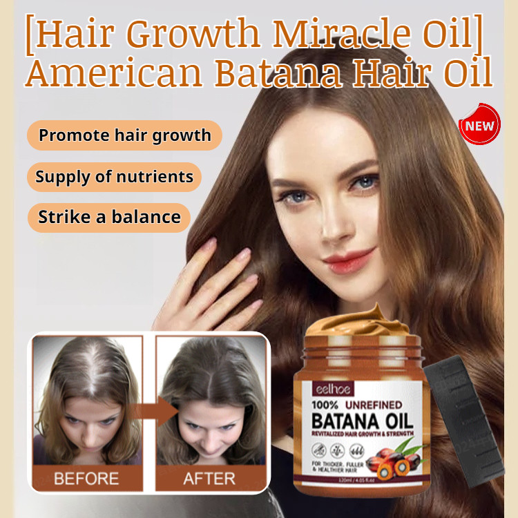 【hot Sale】[hair Miracle Oil] American Batana Hair Oil Natural Hair 