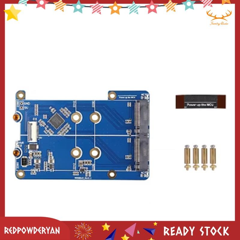 Scheda Di Estensione M.2 NVMe Dual SSD Per Raspberry Pi 5 - PCIe To M.2, Due Slot 2280