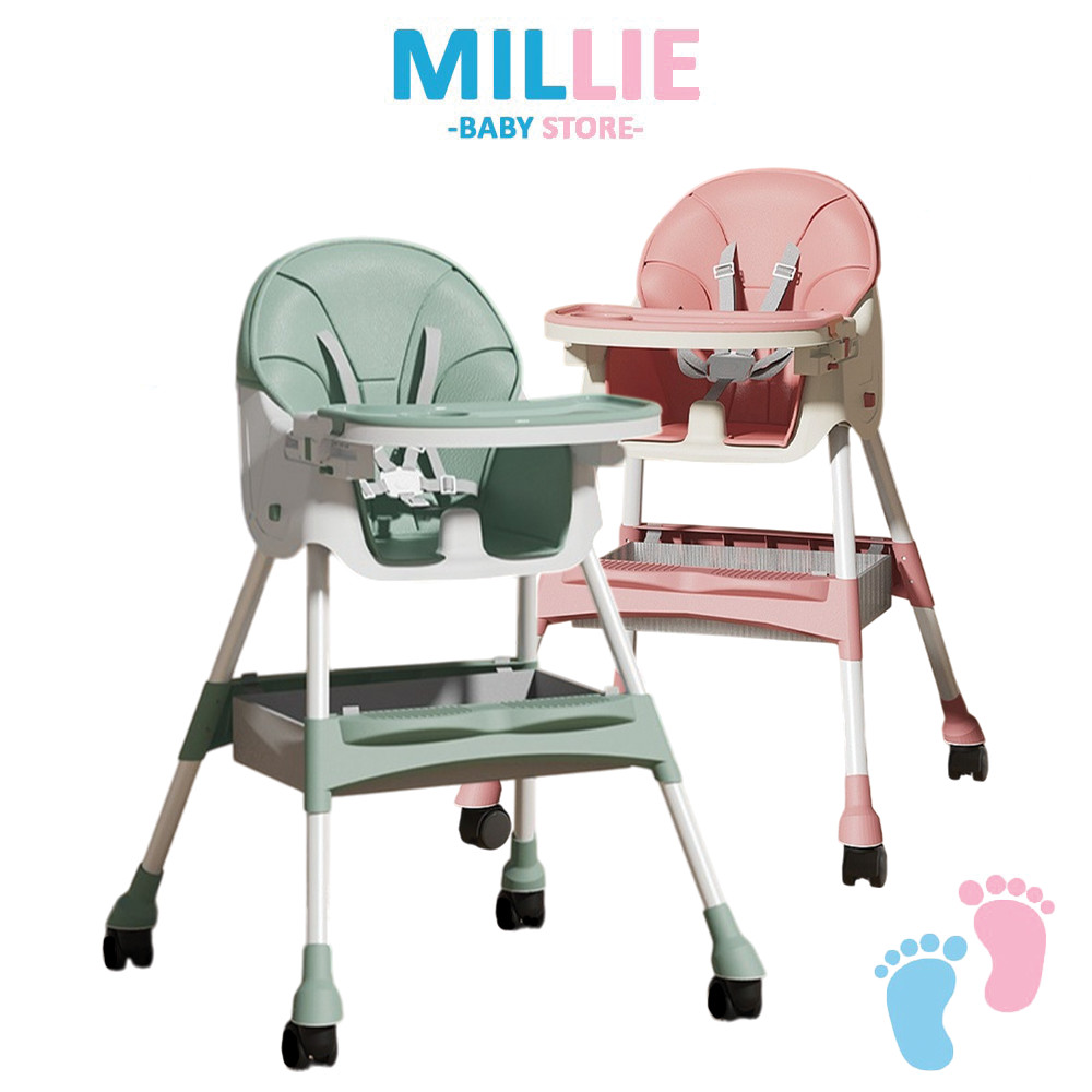 Millie Multifunctional Baby Infant High Chair Portable Adjustable Baby ...