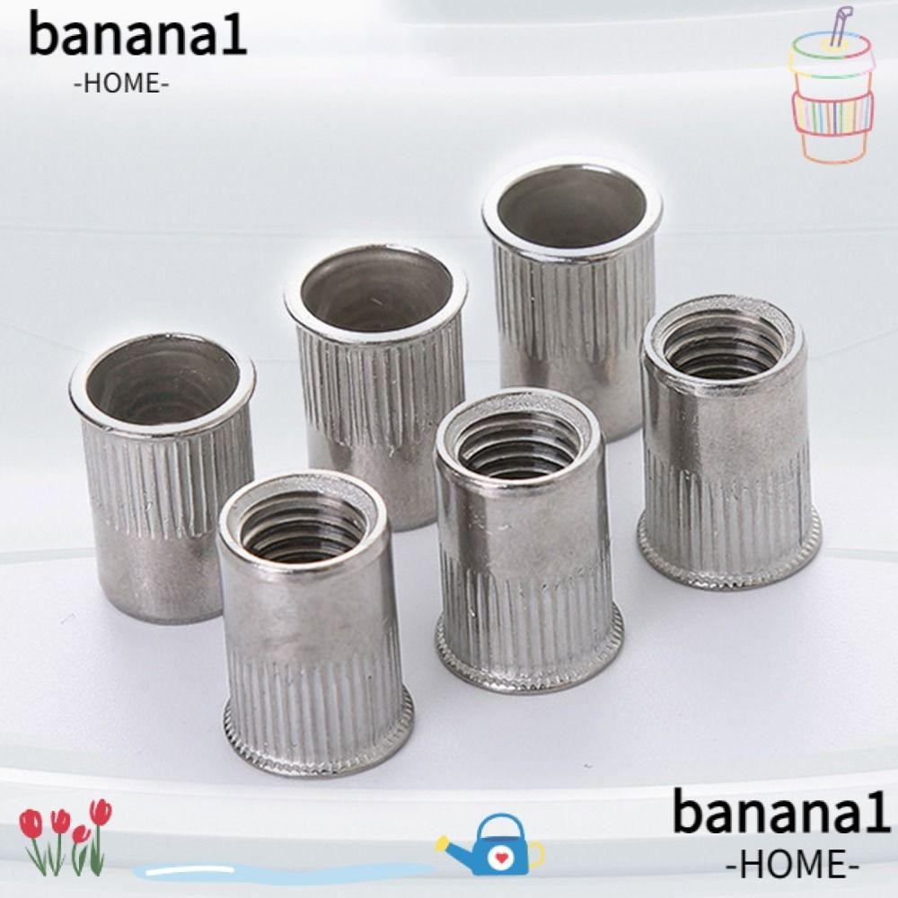 BANANA1 10pcs Stainless Steel Rivnut Metalworking Accessory Rivet Nut ...