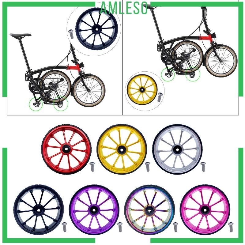 [Amleso] leichtes Rad Pushing Wheel Sealed Bearing Folding Bike for ...