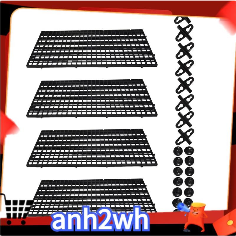 Aquarium Divider Tray Plastic Mesh Aquarium Egg Box Light Diffuser ...