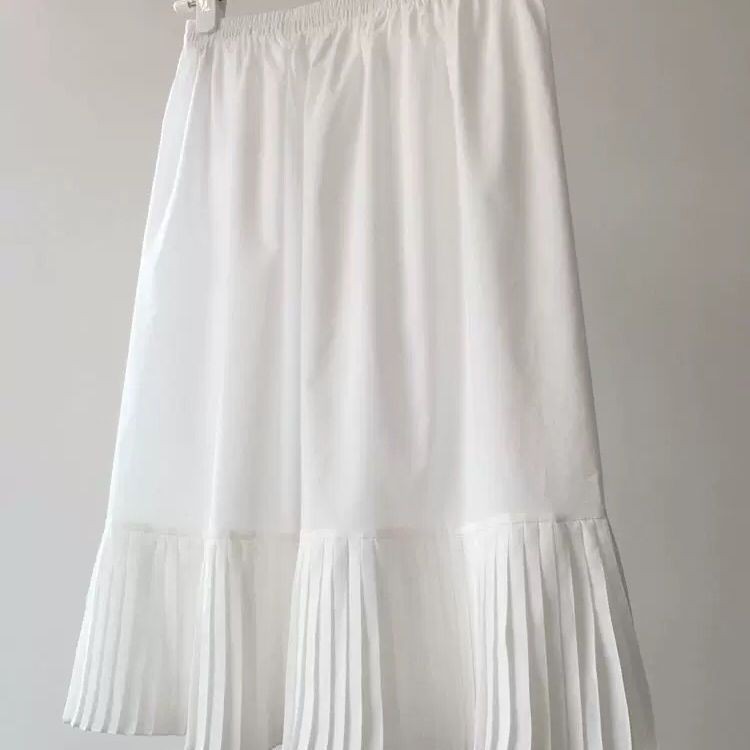 2-Pack Women's Layering Half Skirts - Lace Bottom Extender For Dresses & Shirts