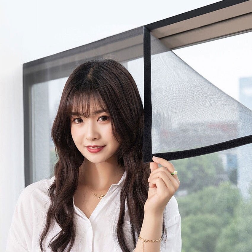 Customizable Window Screen Mosquito Net Finished Anti-Mosquito Curtain ...
