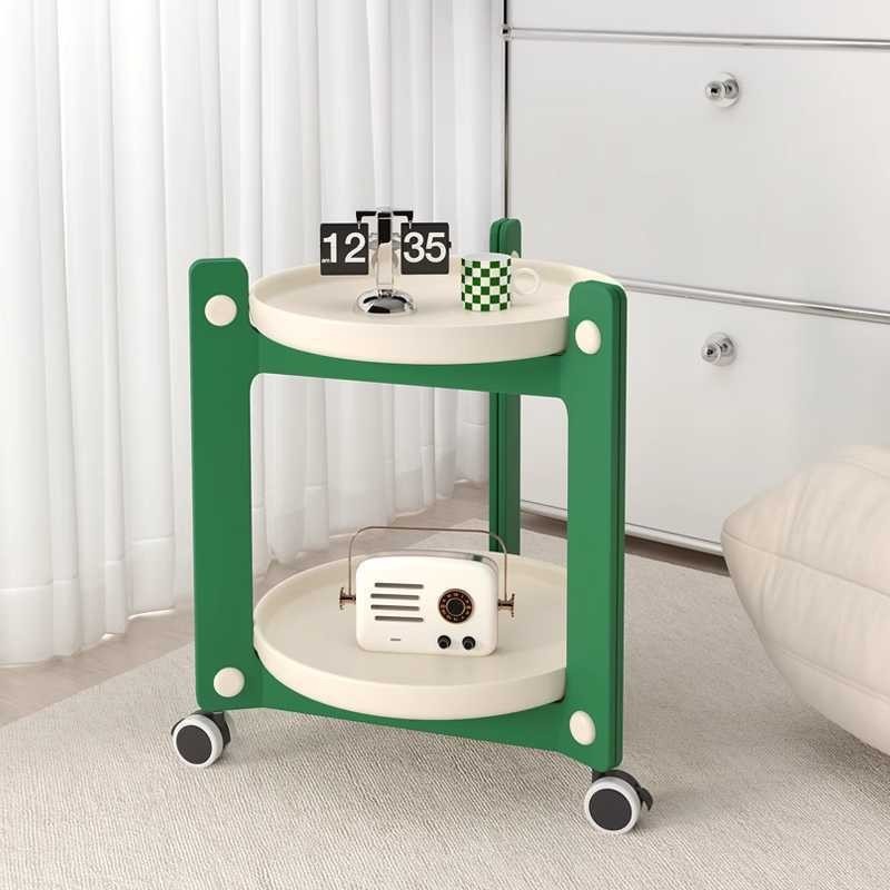 Movable coffee table living room family sofa side few simple with ...