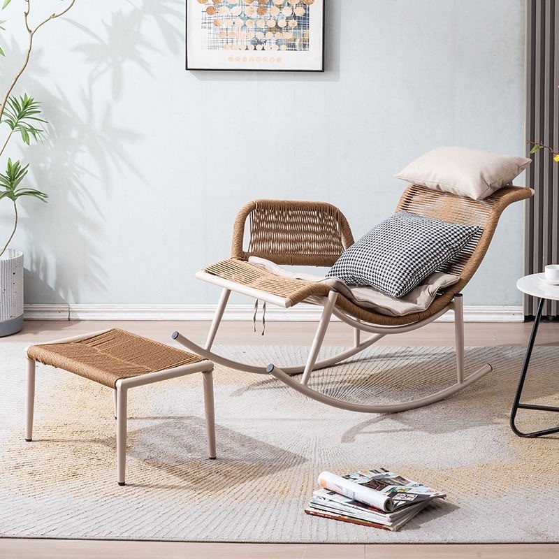 Bedroom sofa Lazy sofaOutdoor Rocking Chair Recliner Adult Home Use ...