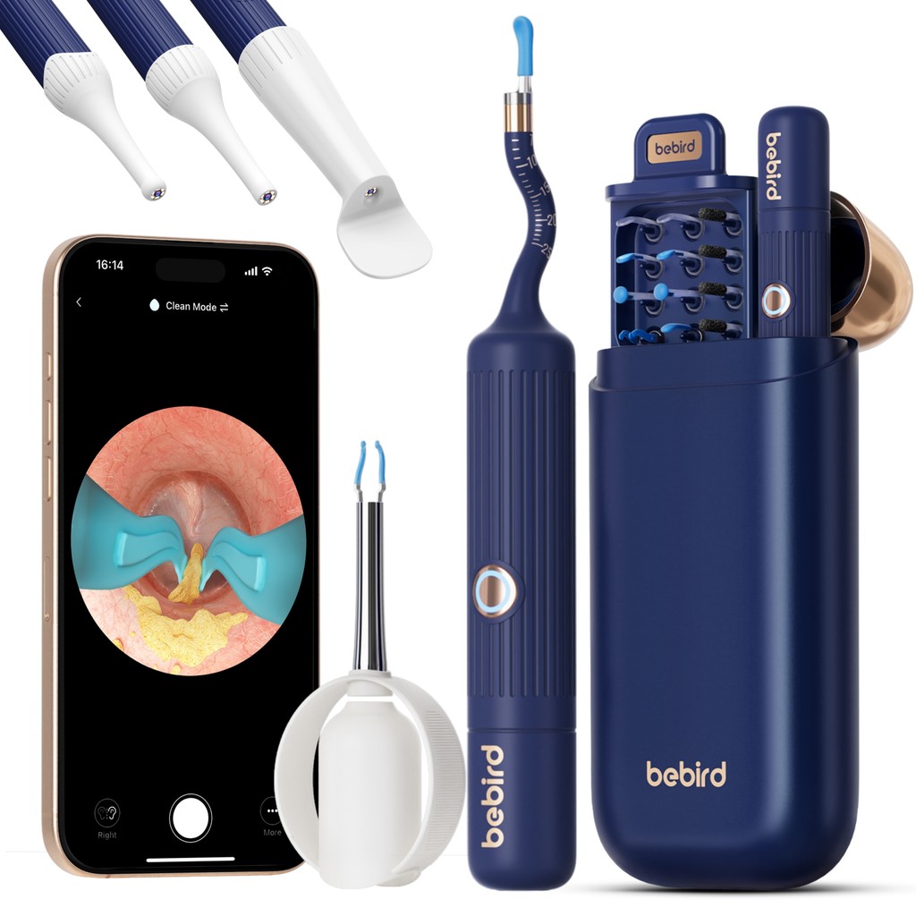 2025 New Bebird EarSight Plus Visual Ear Cleaner Earpick Bendable HD ...