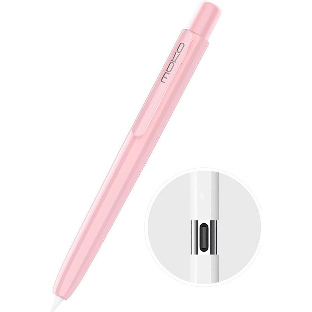 MoKo Holder Case Compatable with Apple Pencil (USB-C), Retractable