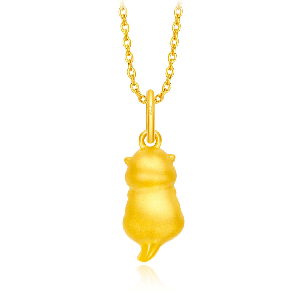 Singapore Exclusive] CHOW TAI FOOK 周大福 999 Pure Gold Pendant