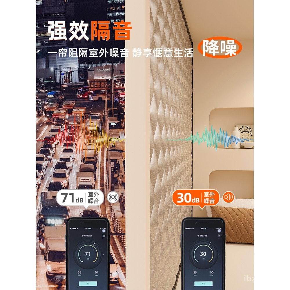 Professional-Grade Soundproof Curtain Stickers Sealed Fantastic ...