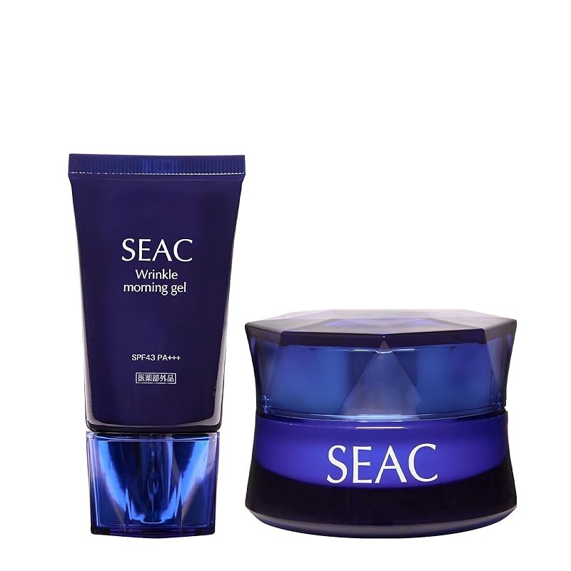 SEAC Night all in one gel 50g 2個セット SEAC Night & Morning all in
