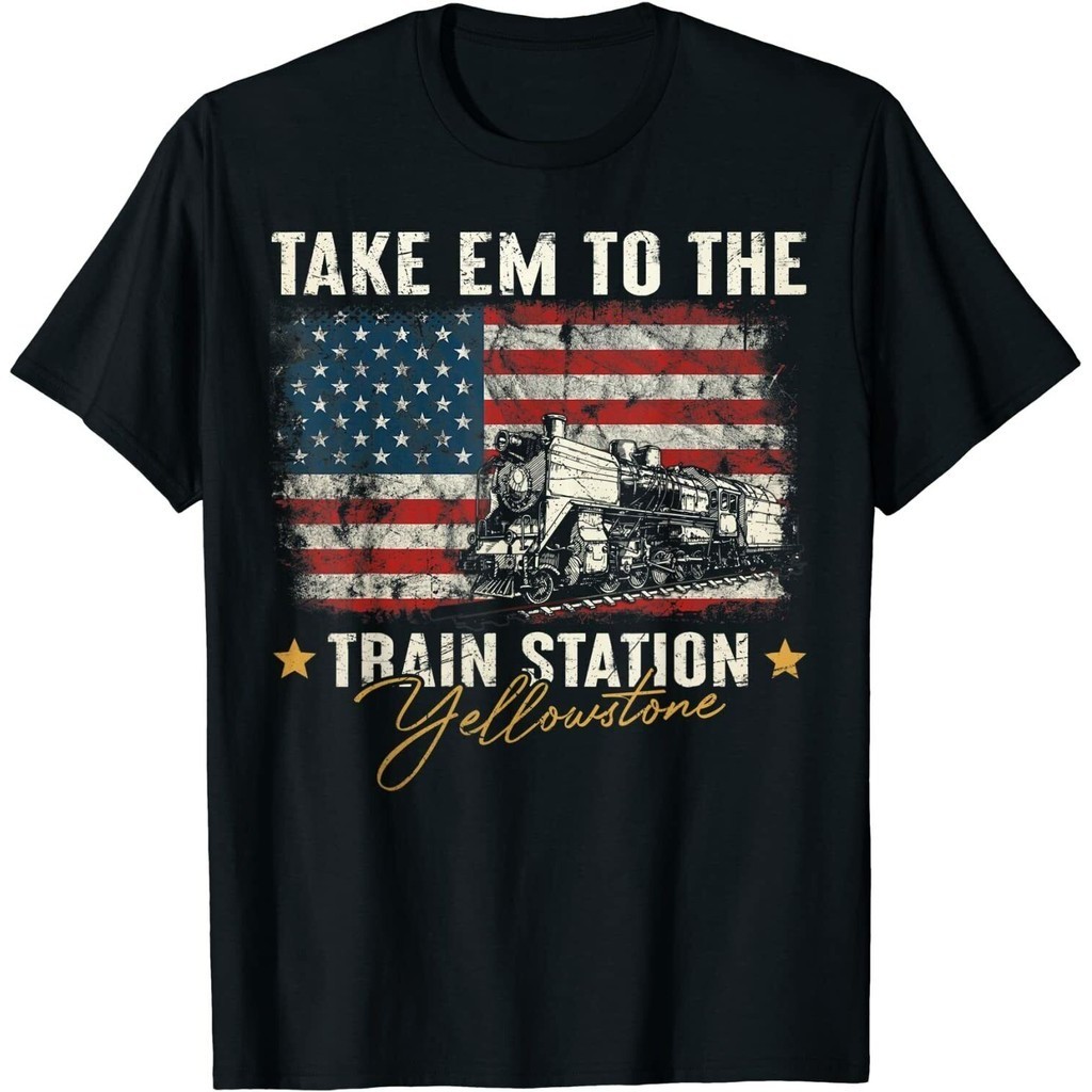 Western Coountry Take Em To The Train Station T-Shirt | Shopee Singapore