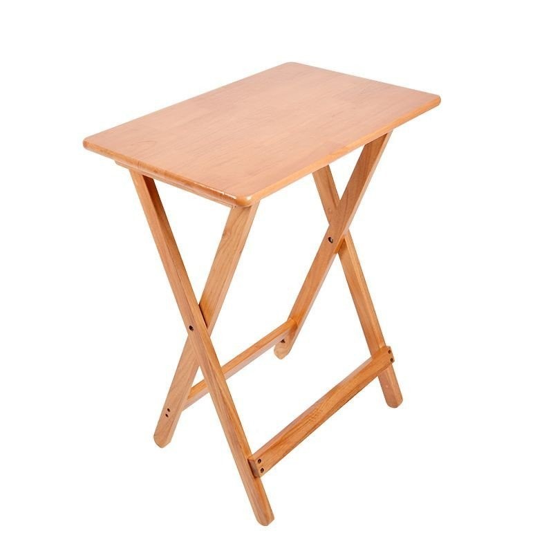Simple Folding Table Portable Solid Wood Computer Desk Ultra-Light ...