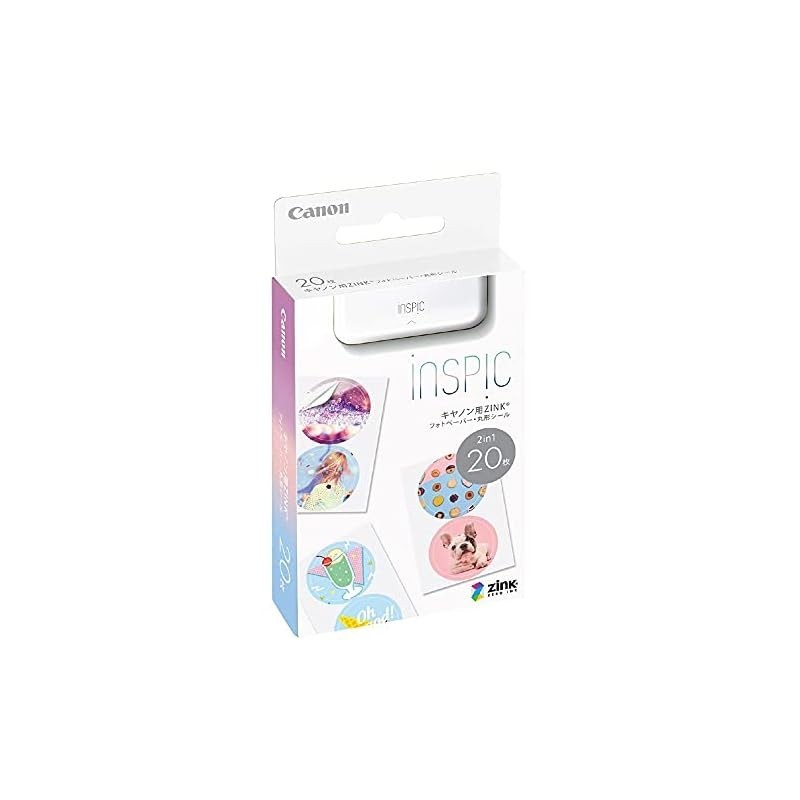 Canon Photo paper for iNSPiC ZINK Photo Paper 20 sheets for - Main Image