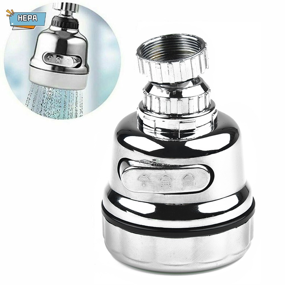 【HEPA】 360 Degree Rotating Faucet Movable Kitchen Tap Head Water Saving ...