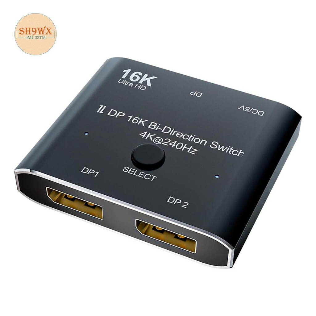 DP16K Switch Bi-Direction 8K@120Hz 4K@240Hz Splitter Converter for ...