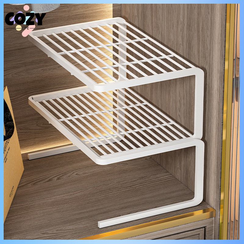 Wardrobe Partition Artifact Wardrobe Partition Layered Storage Rack ...