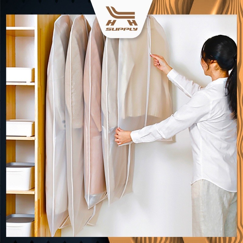 LH Cloth Dust Cover Garment Protector Dress Suit Cover Dustproof ...