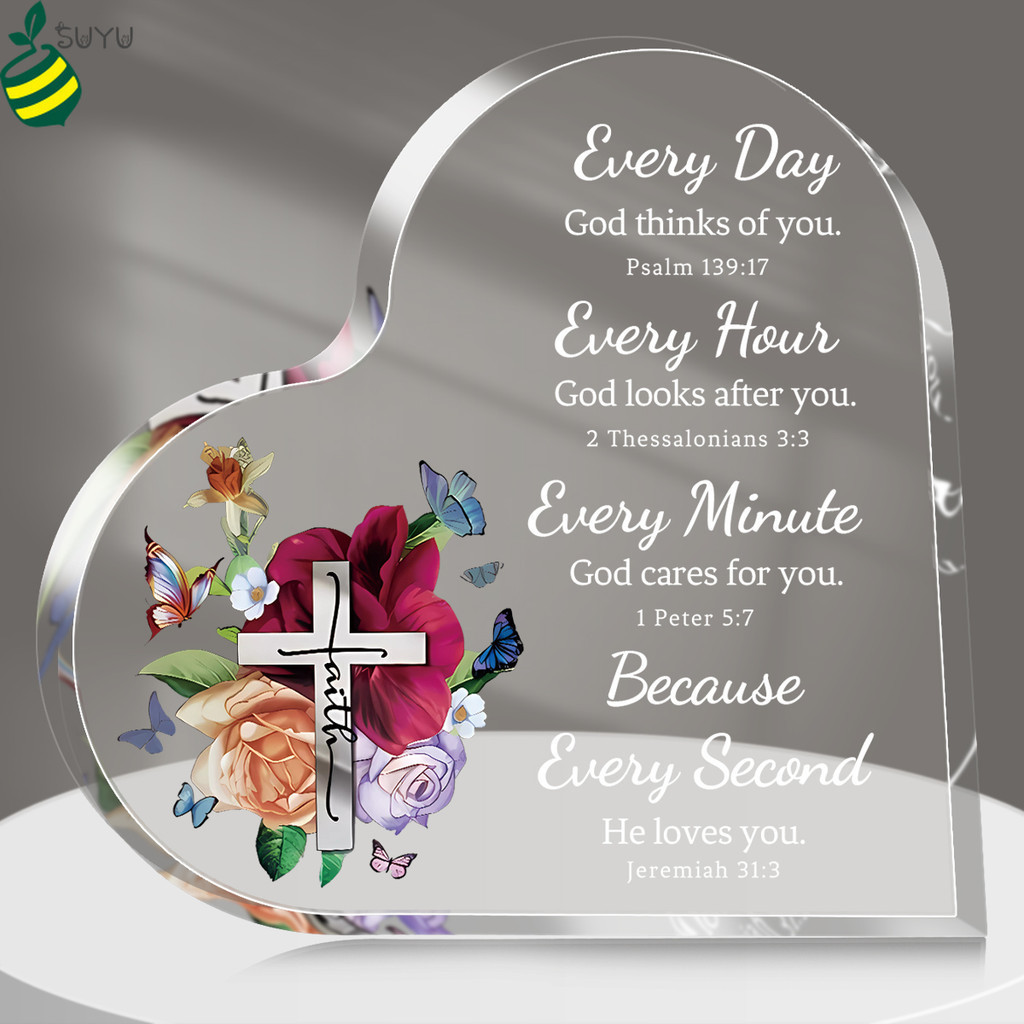 Acrylic Christian Gifts for Women Inspirational Gifts with Bible Verse ...