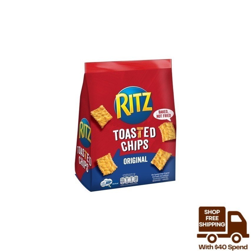 (Expiry 18th ptember 2024)Ritz Toasted Chips Original 229G | Shopee ...