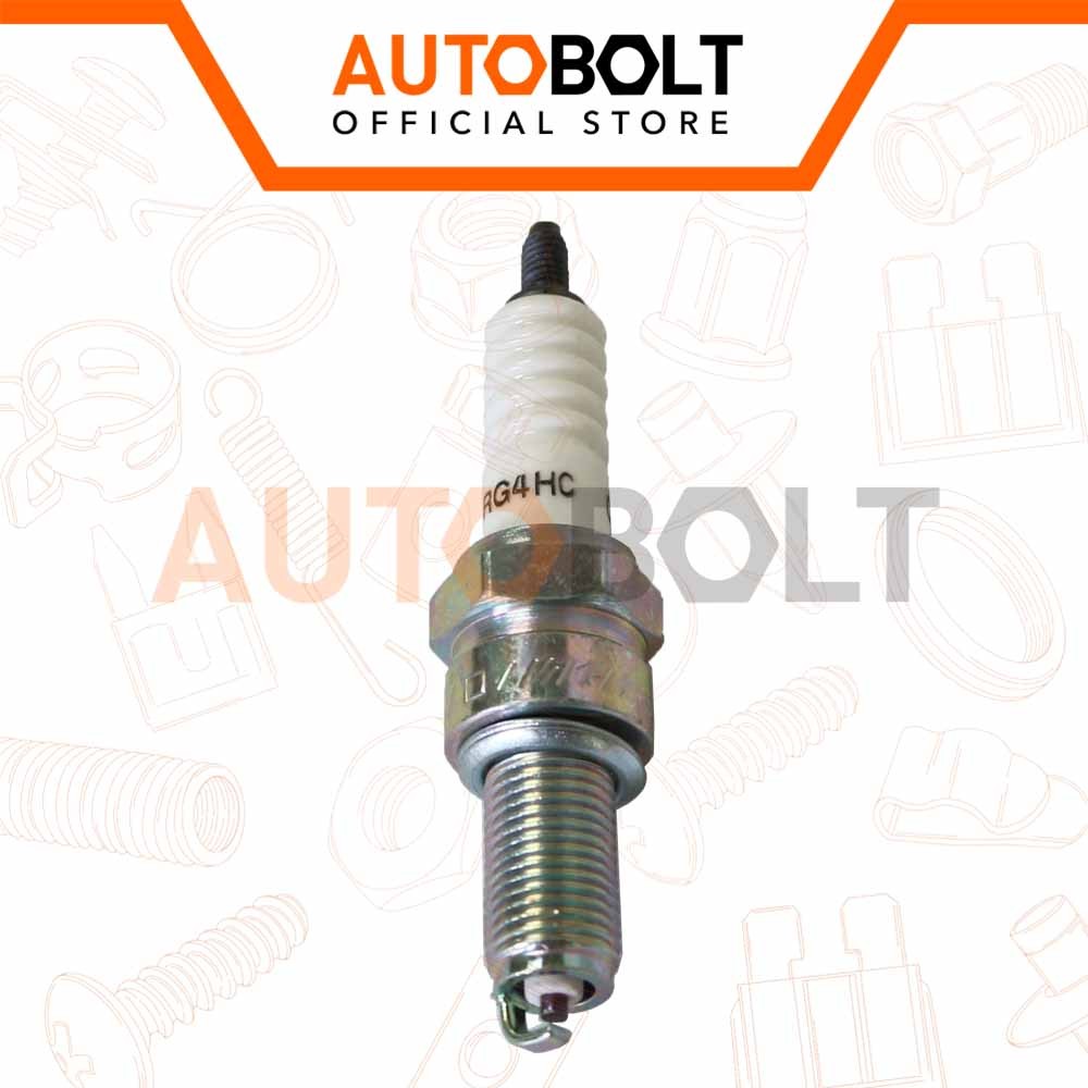 AUTOBOLT Busi Karisma & Beat & Blade & Revo Absolute & CS1 & Megapro & Scoopy & Spacy & Supra X 125 & Vario & Verza & Byson & Jupiter MX & Vixion & Xeon Pengapian Plug Spark RG4 - Gambar 3