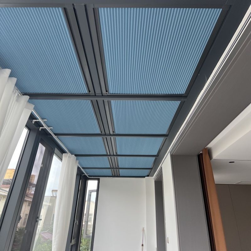Full Sun-Proof Sun-Proof Room Sun-Proof Top Curtain Manual Skylight ...