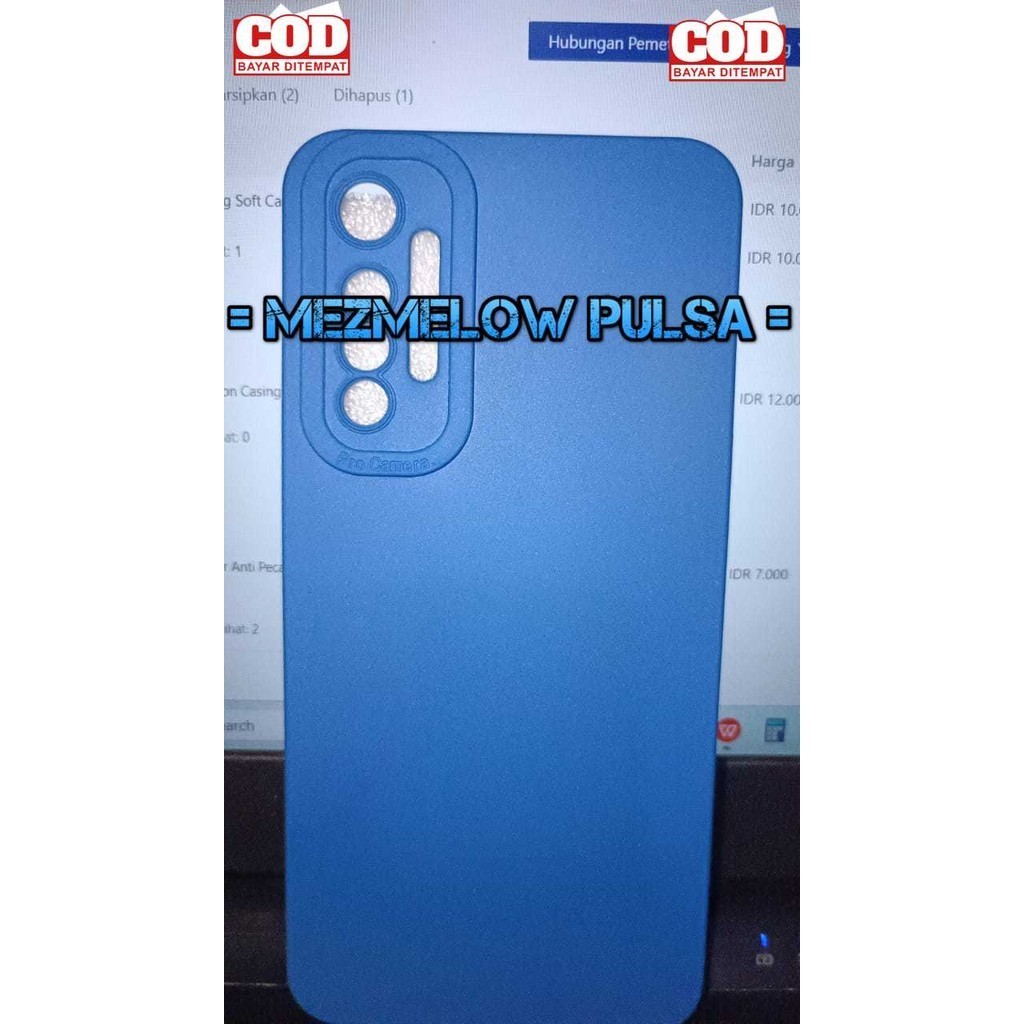 TPU Silikon Pelindung Kamera Casing Caseng Softcase REALME XT - Gambar 2