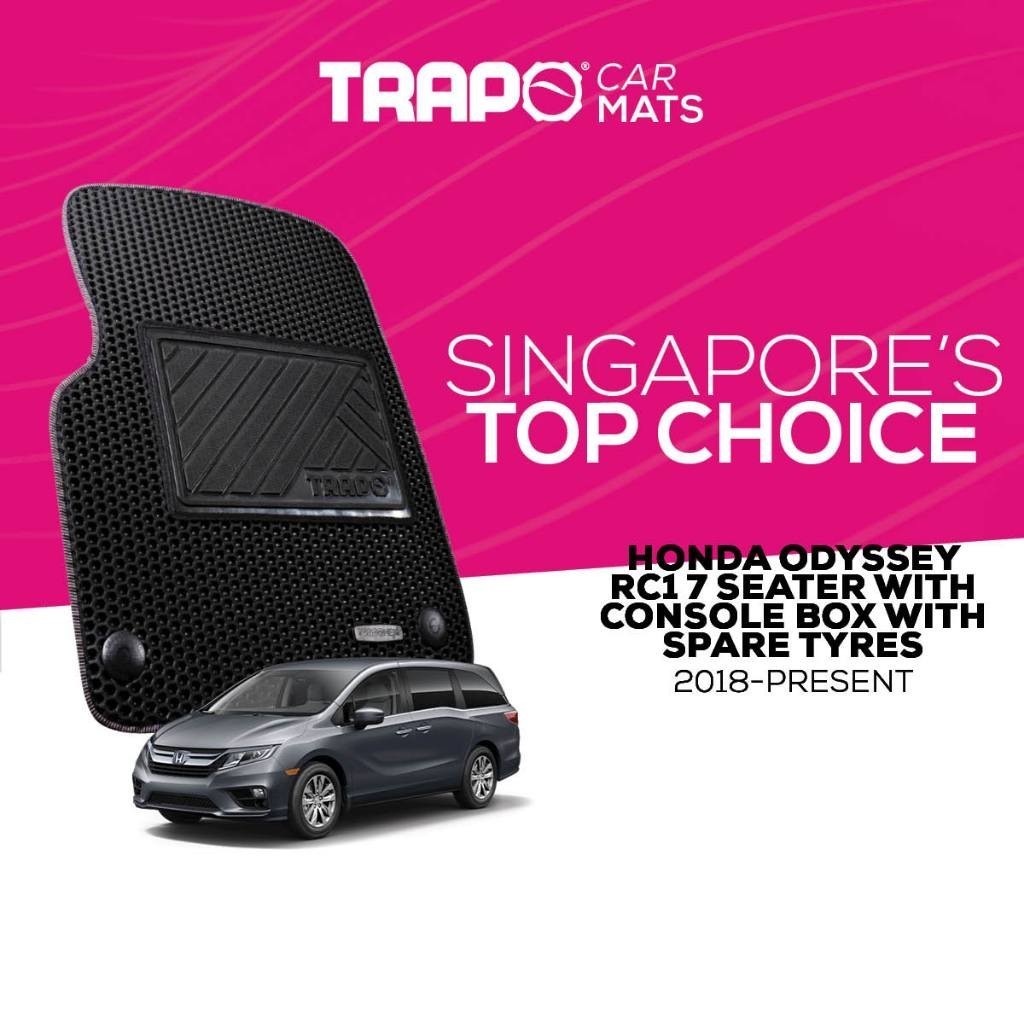 Trapo Car Mat Honda Odyssey 7 Seater With Console Box With Spare Tyres ...