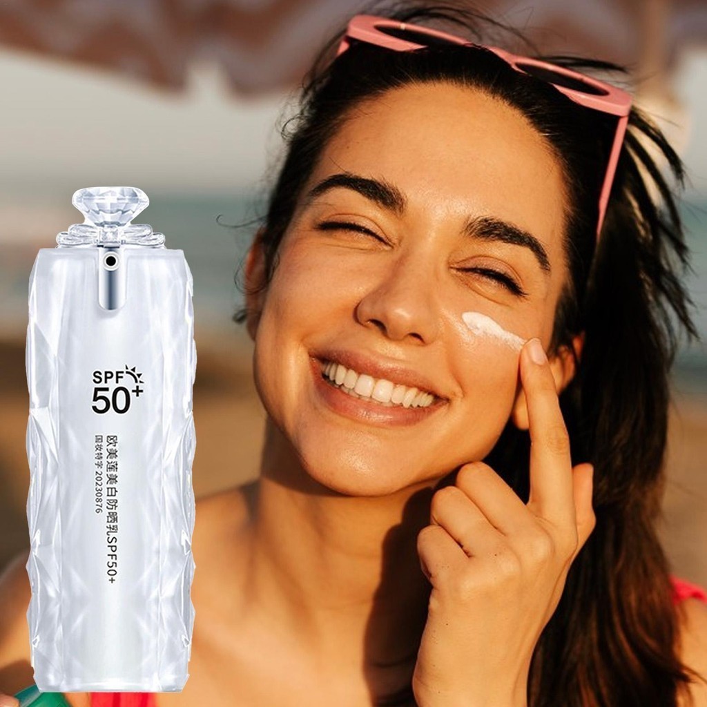 Sun Block SPF 50 Face Sunscreen SPF 50 PA Water Resistant Sunblock Lotion Broad Spectrum