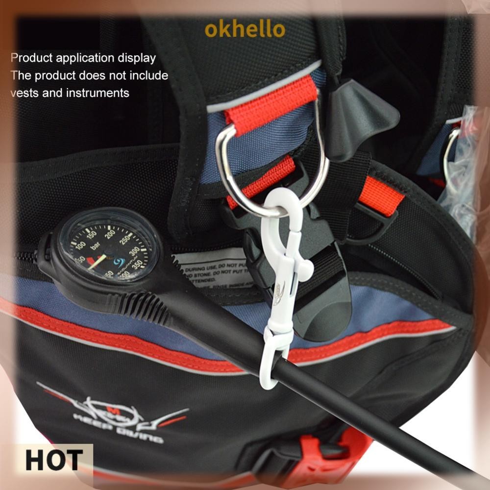 [Okhello.sg] Bolt Snap Hook Stainless Steel Durable Diving Snap Hook ...