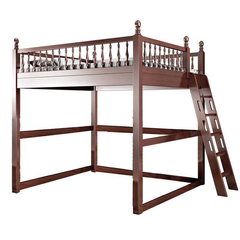 Solid Wood Staggered Bunk Bed Bunk Bed Dislocation Type Upper and Lower