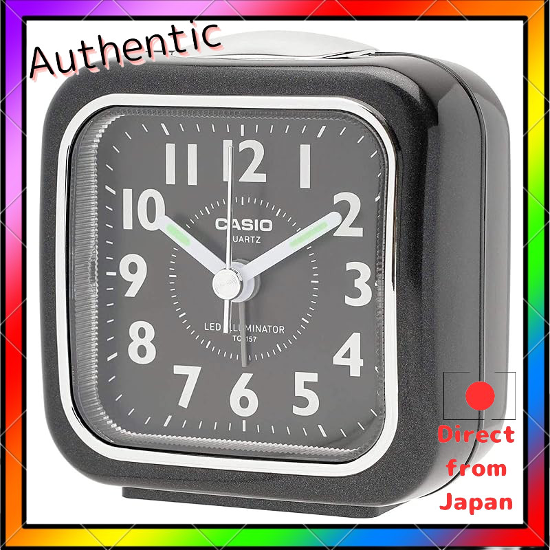 Compact Analog Alarm Clock with Light by CASIO | Shopee Singapore