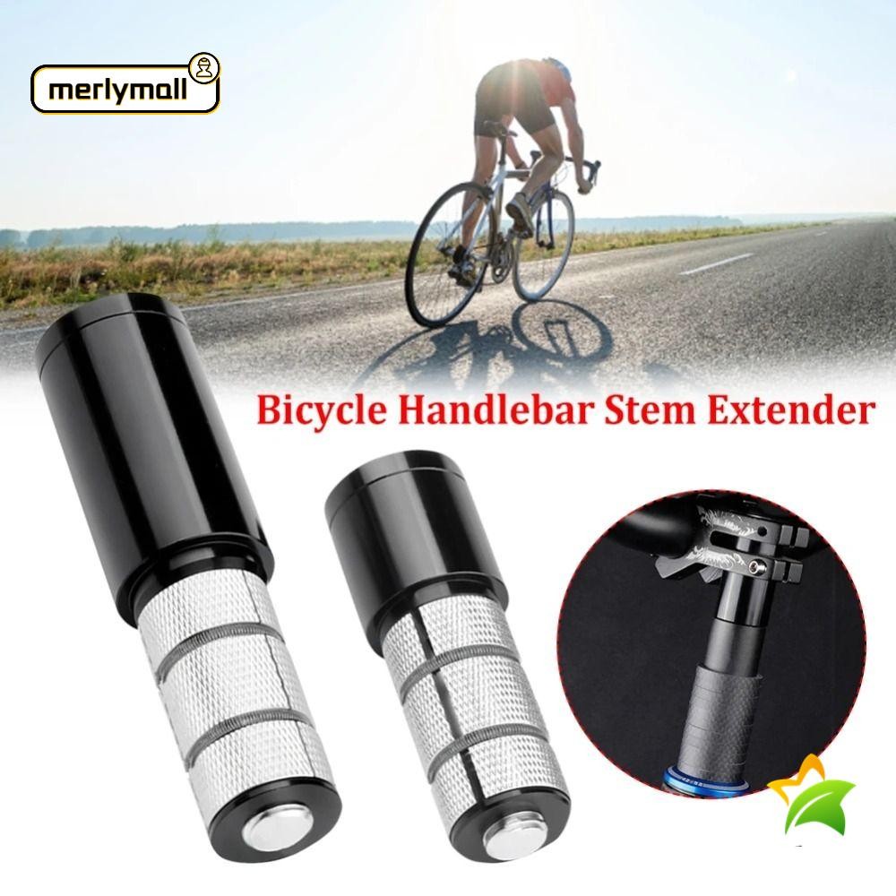 MERLYMALL Bike Stem Extender MTB Riding Bicycle Hidden Handle Booster ...